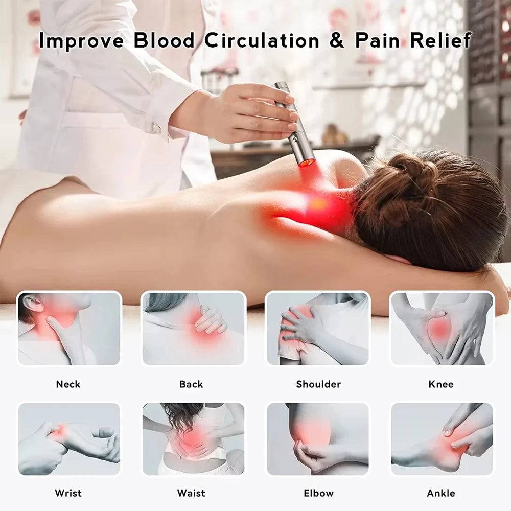 Red Light Therapy Infrared Light Therapy For Muscle Pain Relief LED Face Light Therapy Antiwrinkle Skin Tightening Device