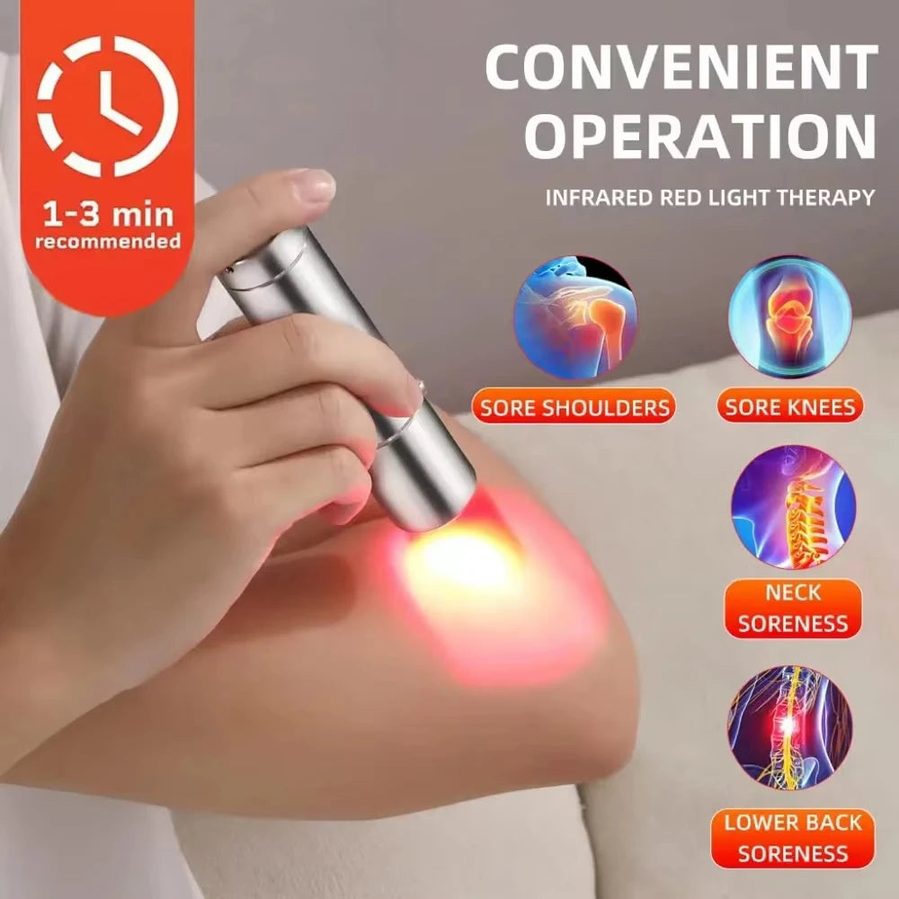 Red Light Therapy Infrared Light Therapy For Muscle Pain Relief LED Face Light Therapy Antiwrinkle Skin Tightening Device